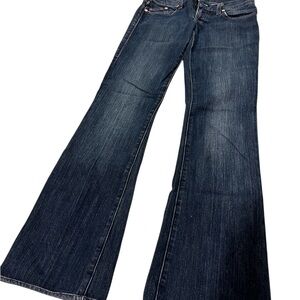Rock & Republic Dark Blue Flare Jeans - Wide Leg